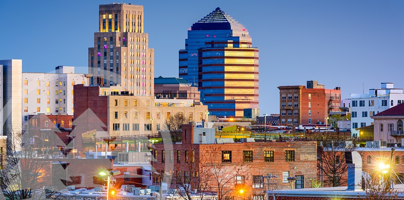 Durham, North Carolina Skyline