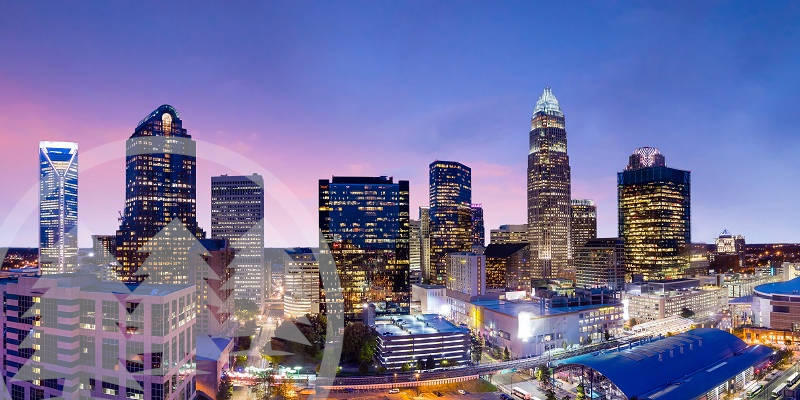 Skyline of downtown Charlotte in North Carolina Skyline of downtown Charlotte in North Carolina | affordable property management in Charlotte