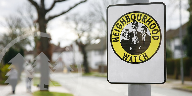 Neighborhood watch area sign Neighborhood watch area sign | HOA neighborhood watch