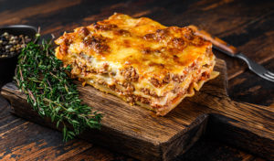 Valentine's Day Lasagna Bolognese