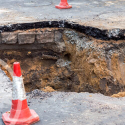 sinkhole in mooresville
