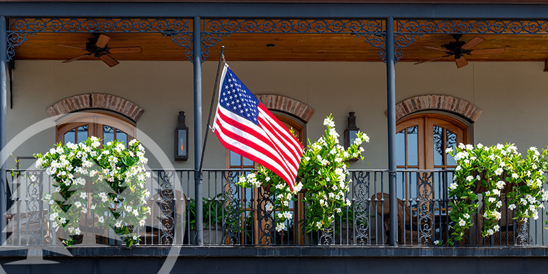 raising flag on memorial day