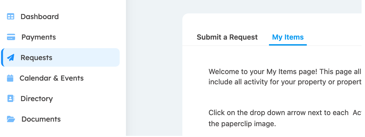 See your requests