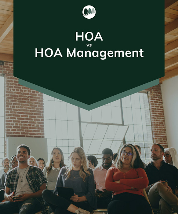 hoa vs hoa management ebook cover