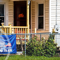 political signs in gastonia