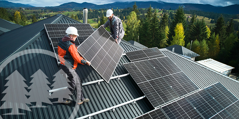 install solar panels