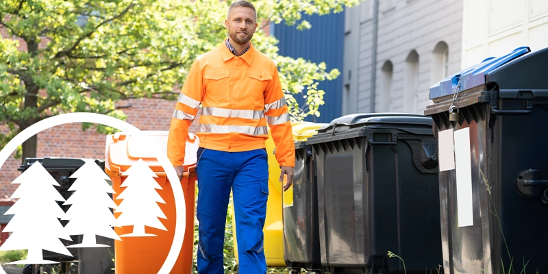 cameron station trash bin removal